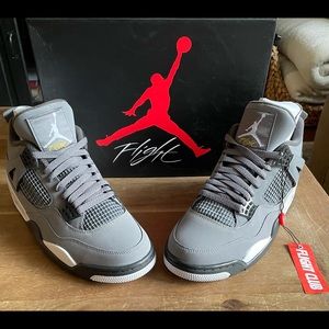 AIR JORDAN 4 RETRO 'COOL GREY' 2019